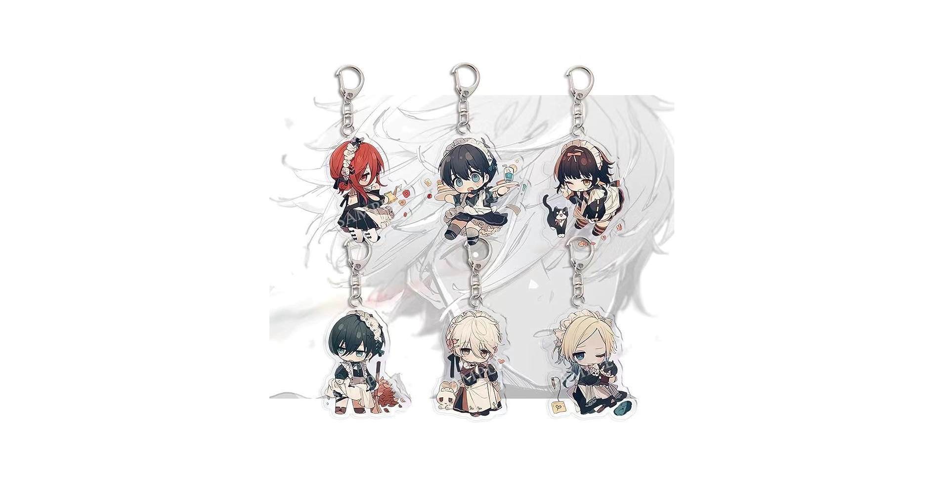 ブルーロック 凪誠士郎 御影玲王 キーホルダー iD キャンペーン限定描き下ろし ブルーロック 凪誠士郎 御影玲王 キーホルダー iD キャンペーン